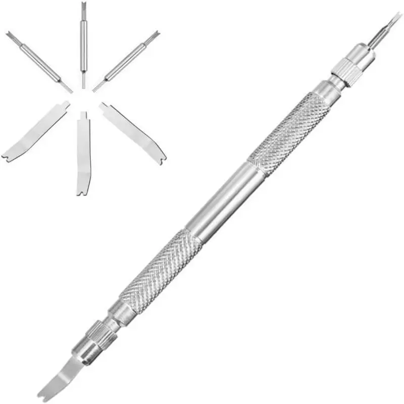 Watch Repair Tool 368-piece Set, Multi-functional Combination Set with Raw Ear Batch Accessories Replacement Head,