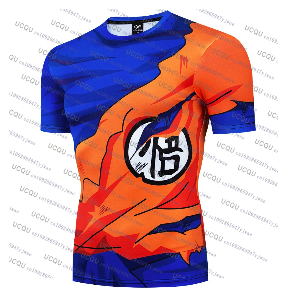 Dragon ball z camiseta masculina de manga curta anime japonês goku kakarot y2k tendência oversize manga curta anime bandai cosplay tshirt