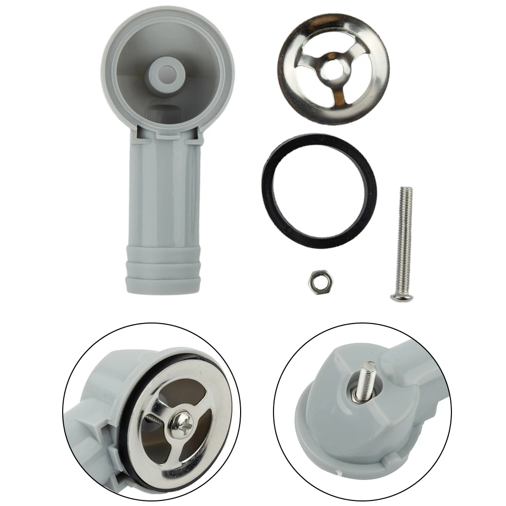 Kitchen Sinks Waste Overflow Tap Overflow Pipe Replacement Parts Seal Waste ABS Flexible Kitchen Sink Overflow Tap 1pcs