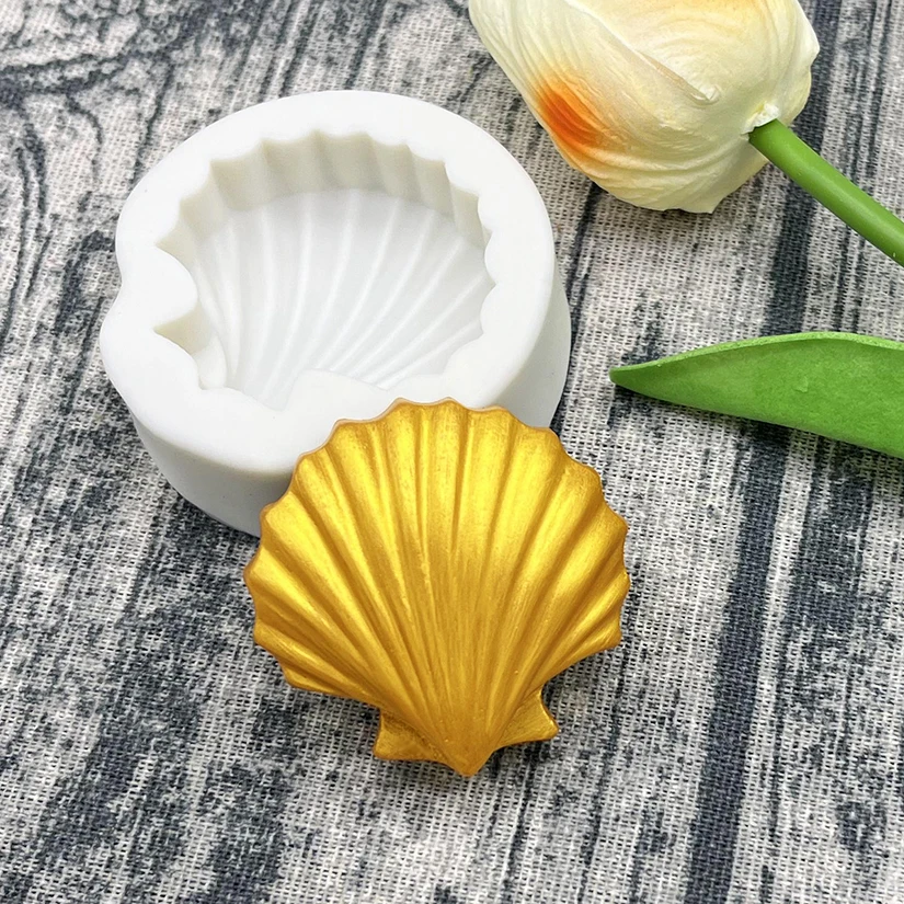 Shell Silicone Mold Sugarcraft Chocolate Cupcake Baking Mold Fondant Cake Decorating Tools