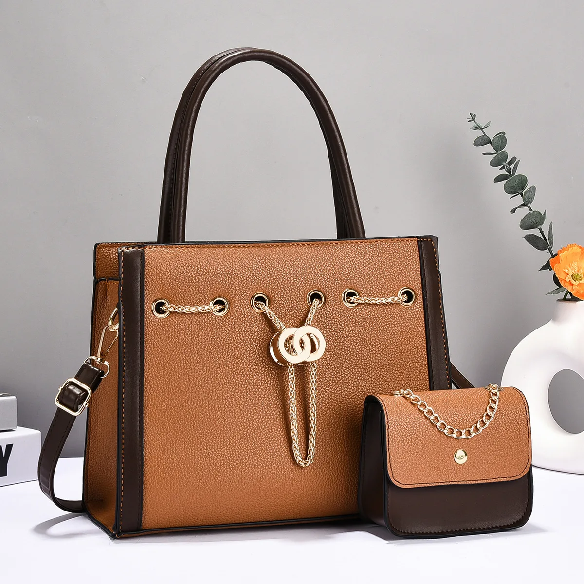 

Ele Women's Crossbody Bag Faionable Handbag Korean Sle oulder Bag Soft PU Leather Daily Use Square ape Bag