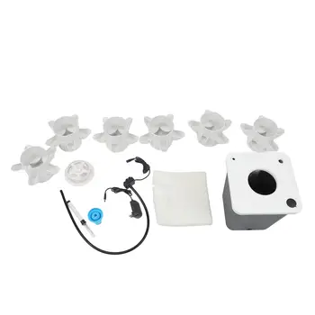 白色30孔垂直水耕種植系統,配備20公升水箱,適用於蔬菜水耕種植塔 10 最佳銷售 水力征服 - №4