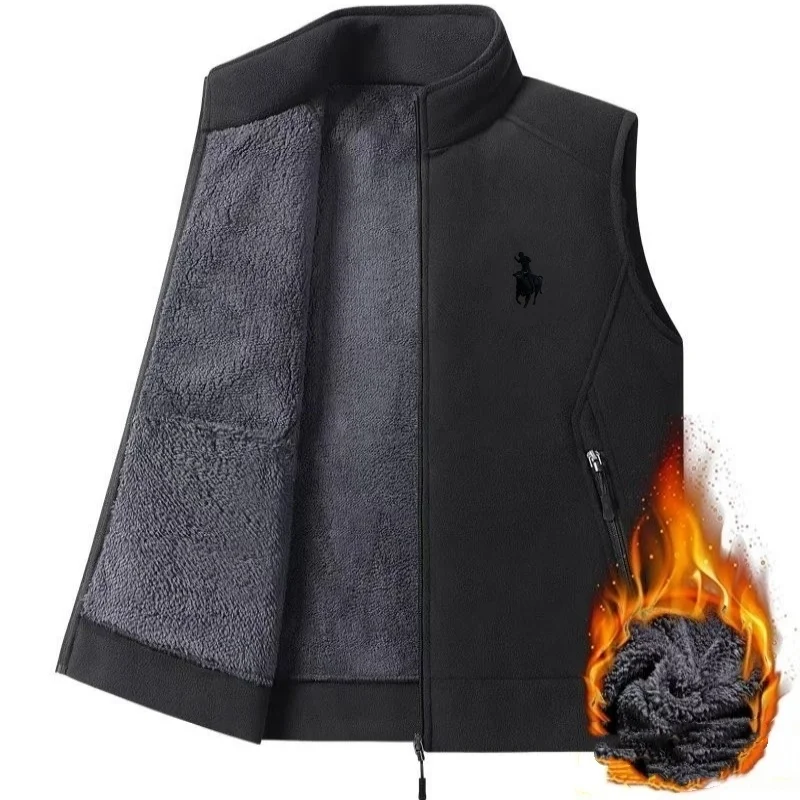 2026 Autumn/Winter New Arrival Premium Fleece Jacket Men's Fashion Casual Windproof and Warm Outerwear