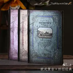 A5 Hardcover European Retro Style Noteboo Diary Student Stationery Cane Gift Box Creative Notebook Agenda