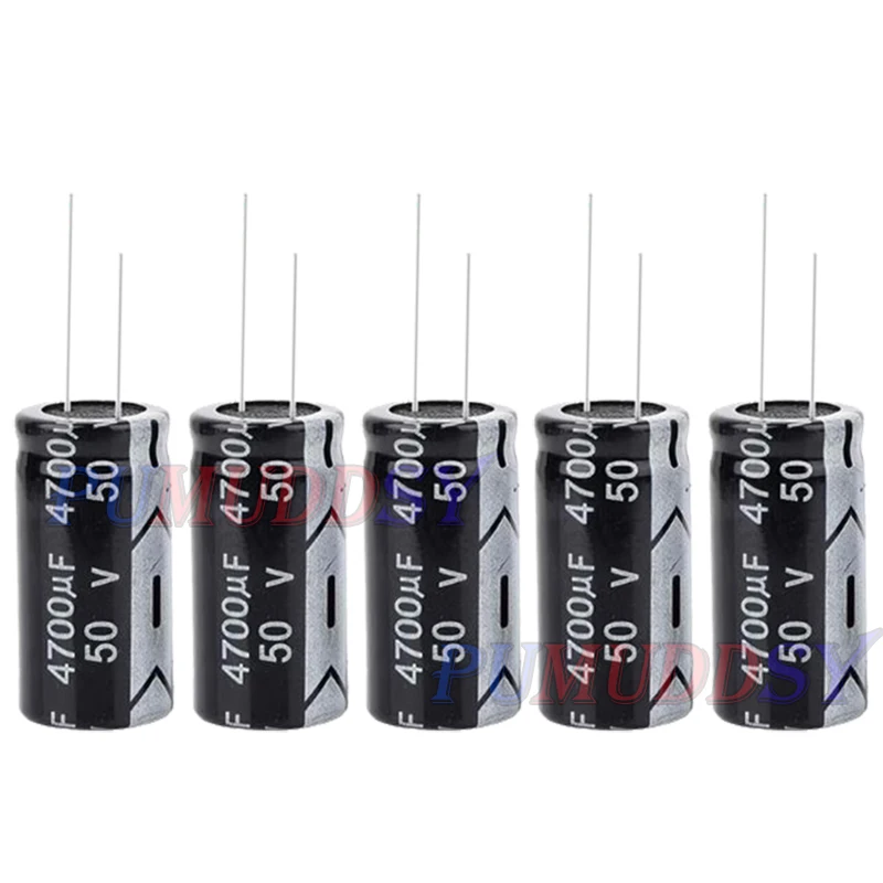 Aluminum Electrolytic Capacitor 10V 16V 25V 35V 50V 63V 2.2 3.3 4.7 10 22 33 47 100 220 330 470 1000 2200 3300 4700 6800 10000UF