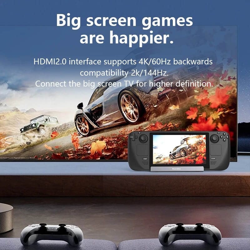 6-in-1 USB ハブ ドッキング ステーション HDMI (4K60HZ) 1000Mbps RJ45 3*5Gbps USB3.0 ROG/Steam デッキ用