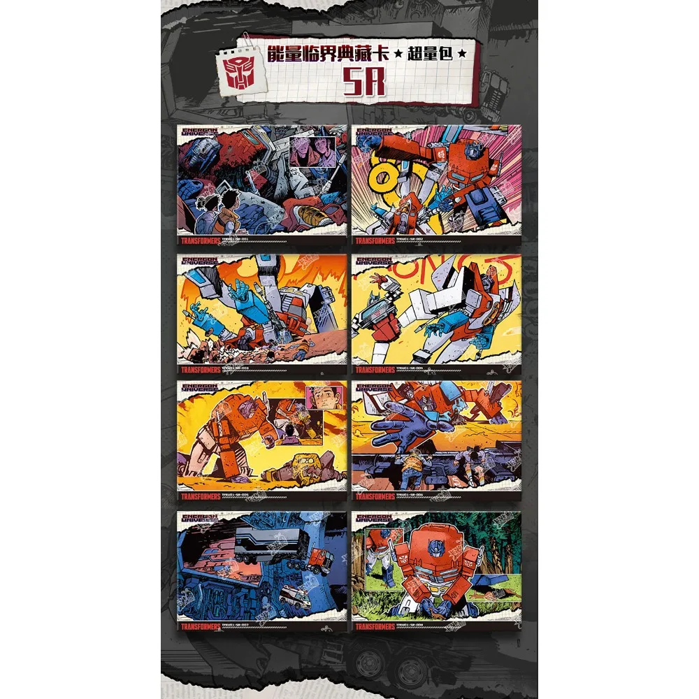 KAYOU Carte da collezione originali Transformers Animazione Protagonista di fumetti Regali di carte fantastiche in edizione limitata creativa e squisita