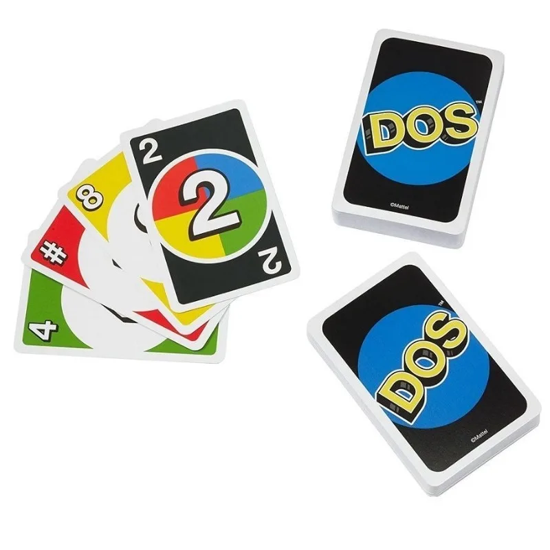 UNO Dos AneMultiplayer Entertainment Board Game, Christmas Party, Super Fun, Fun, Numéros, Cartes à jouer, Vente en gros