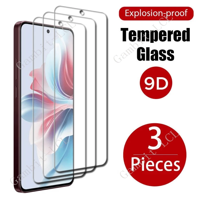 3PCS 9H Original For OPPO A60 Tempered Glass Protective On OPPO A60 CPH2631 6.67