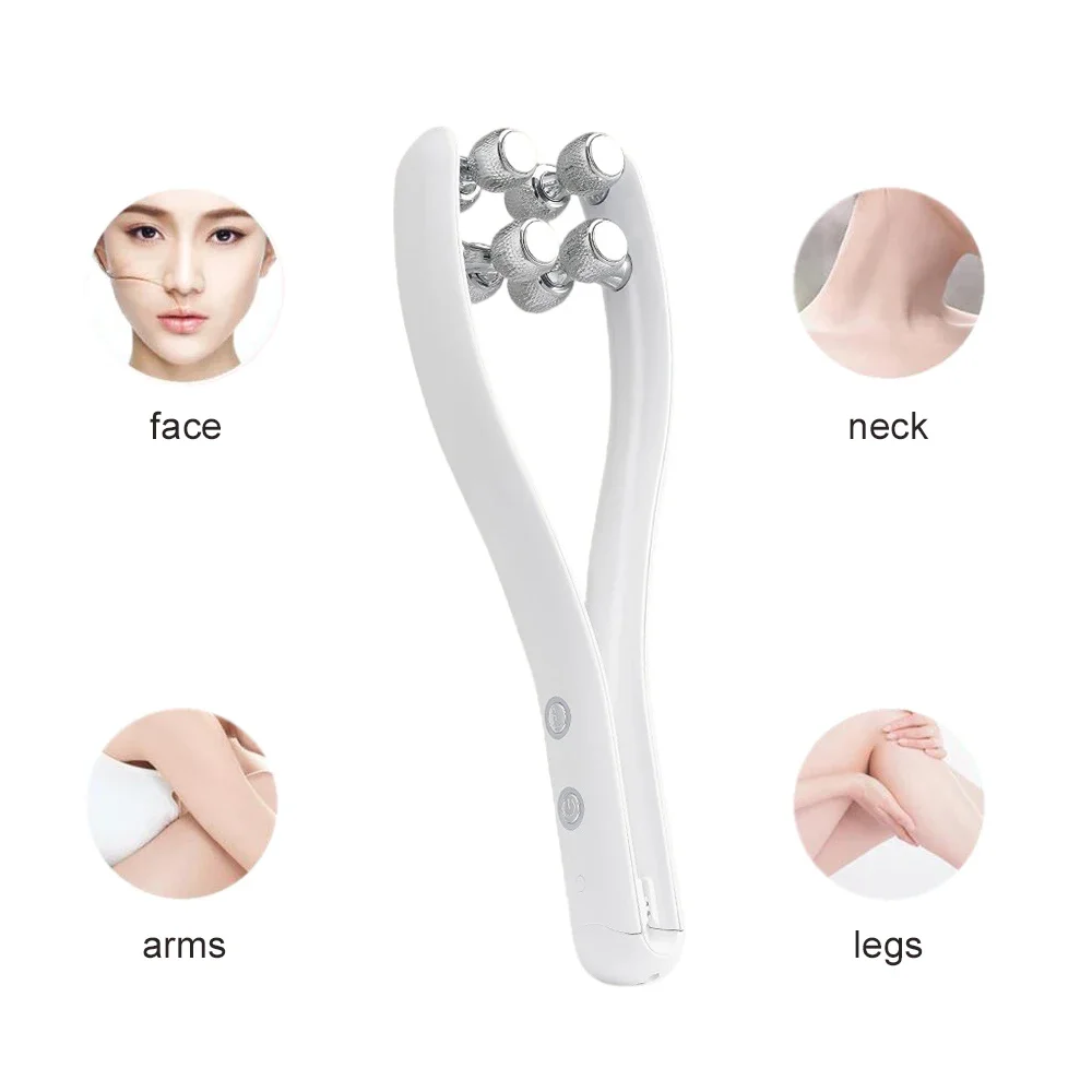 Face Lifting Machine, Y Forma Facial, RF Anti Rugas, V Face Roller, Redução Duplo Queixo, Corpo Inteiro, Emagrecimento Massager, Beleza, EMS