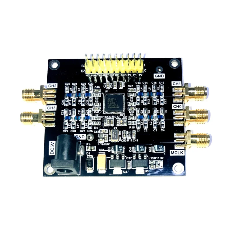 AD9959 Module Digital Frequency Synthesis Send Schematic Diagram Program DDS 4 Independent Adjustable Signal Source