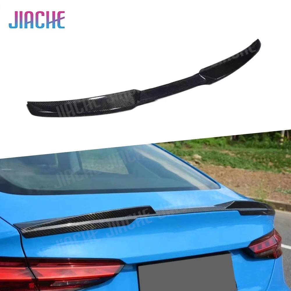 

Rear Trunk Spoiler Cars Accessories For Audi A5 S5 Coupe 2 Soor 2017-2024 Dry Carbon Fiber Car Rear Trunk Spoiler Wing FRP