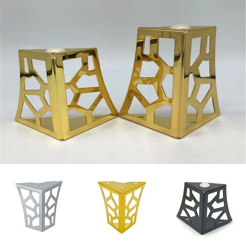 4PCS Furniture Sofa Legs with Screw Furniture Hardware Hollow Out Table Foot Heavy Duty Table Leg Coffee Table Cabinet Stands