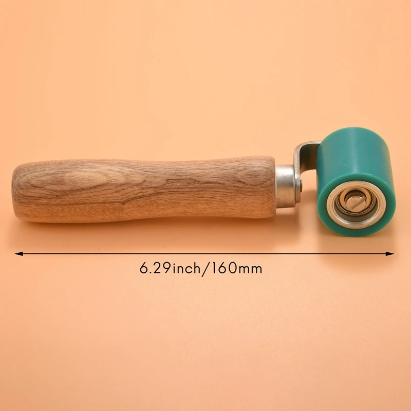 실리콘 심 핸드 압력 롤러, 뜨거운 공기 가열 비닐 용접 도구, 40mm