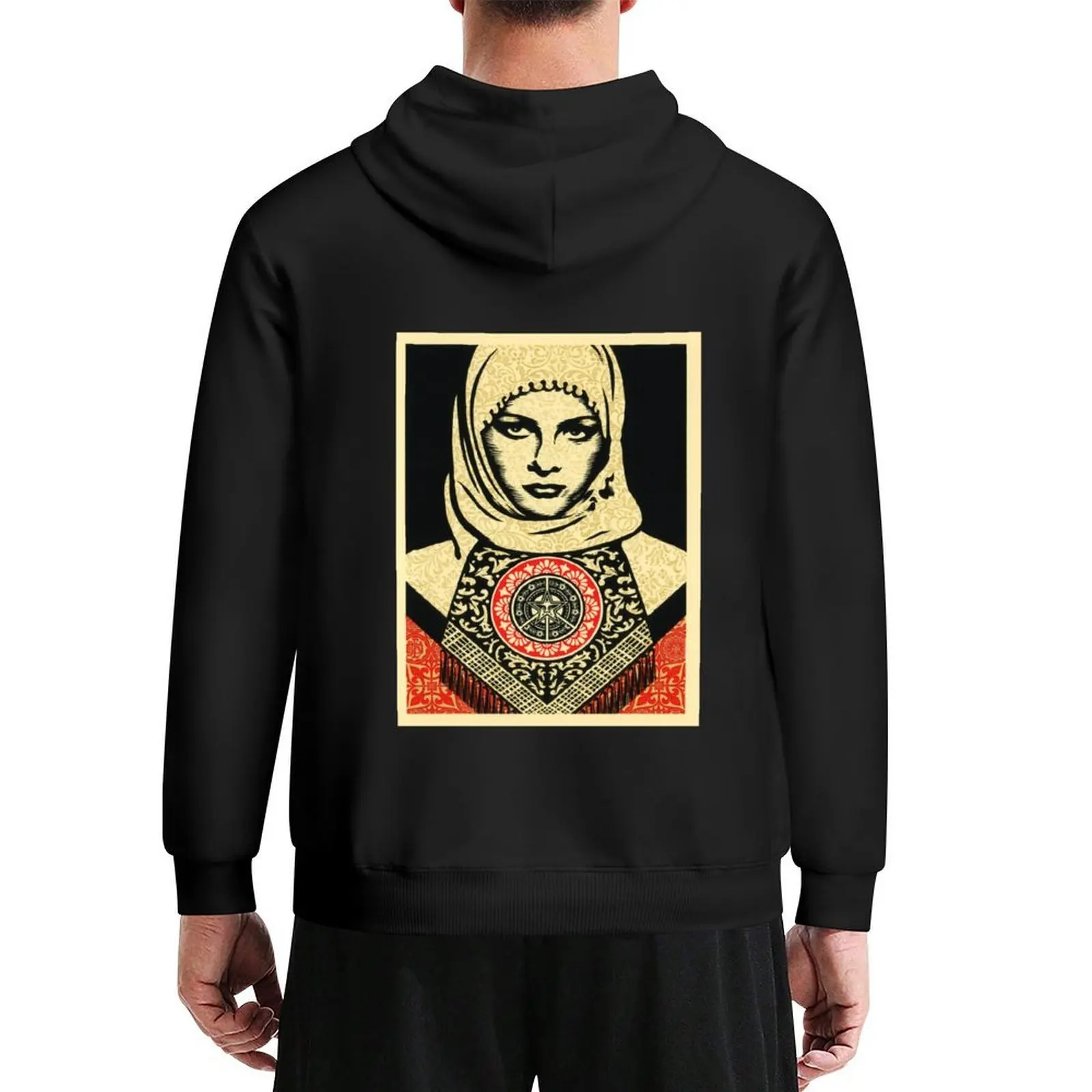 

PEACE By Shepard Fairey Hoodie winter clothes graphic t shirts men autumn clothes men's clothes mens hoodie