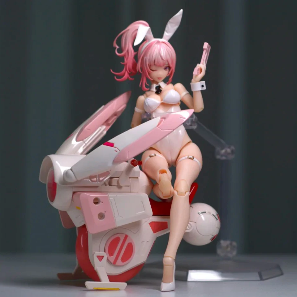 Snail Shell Shanghai Wf Venue Aileen Limited 1/12 Different Color Rabbit Girl Irene Foot Motorcycle Action Figure Model Gifts