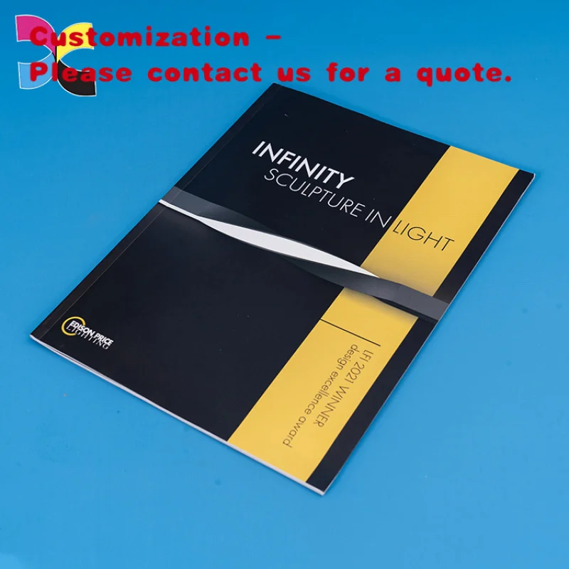 

custom.Eco Friendly Custom Printing Service Paper Colorful Booklet Catalogue Brochure Printing
