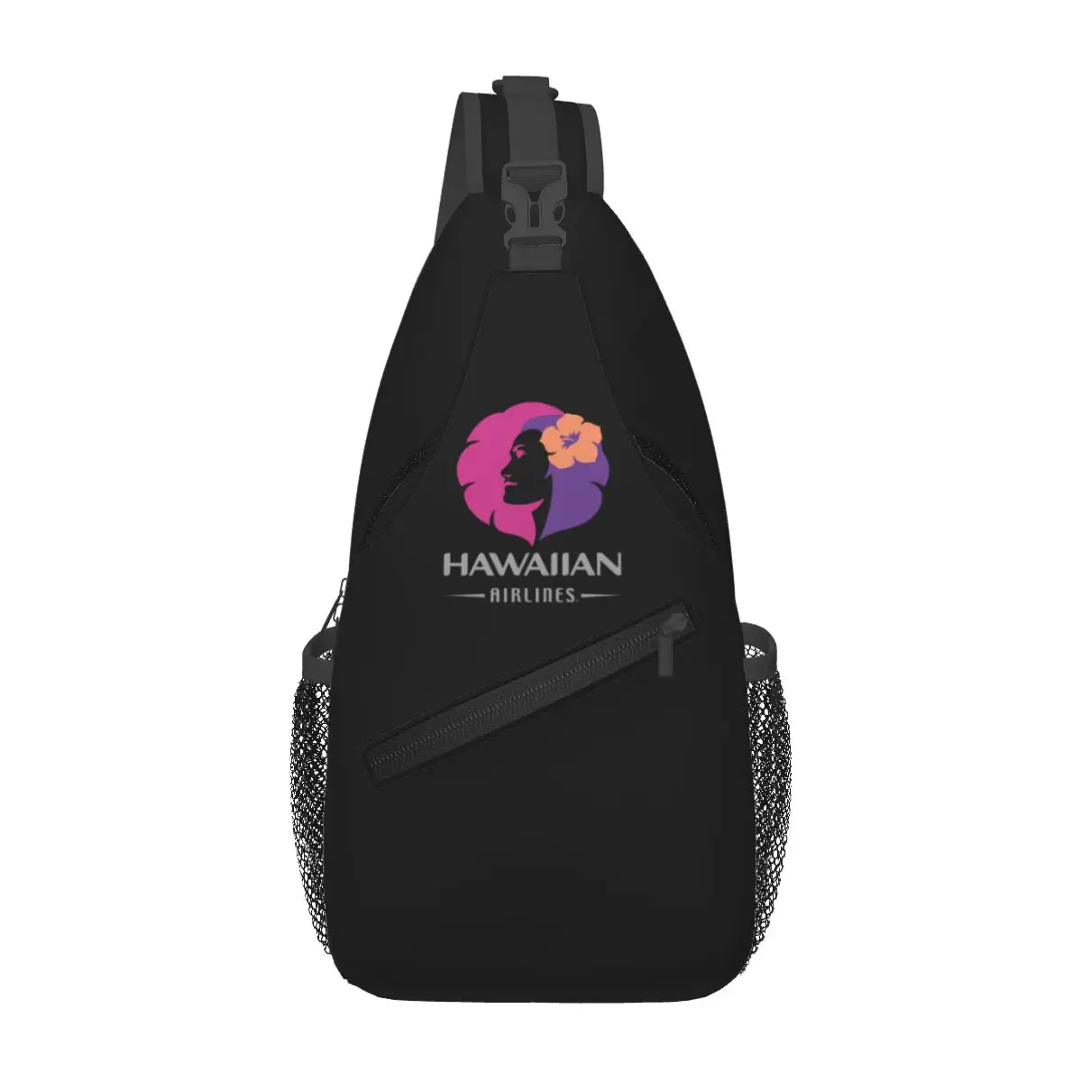

Hawaiian Airlines Herc Travel End Of Southern Summer Sale Chest Bag Men Sling Crossbody Backpack Chest Bag Daypack Shoulder Bag