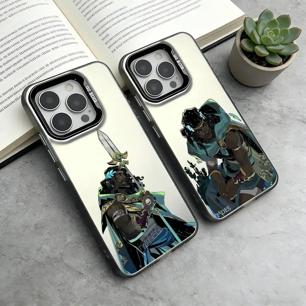 H-Hades Game Melinoe  Phone Case For iPhone 17,16,15,14,13,12,11 Plus,Pro Max,XS,Colorful Silver Phone case Funda Cover Gift