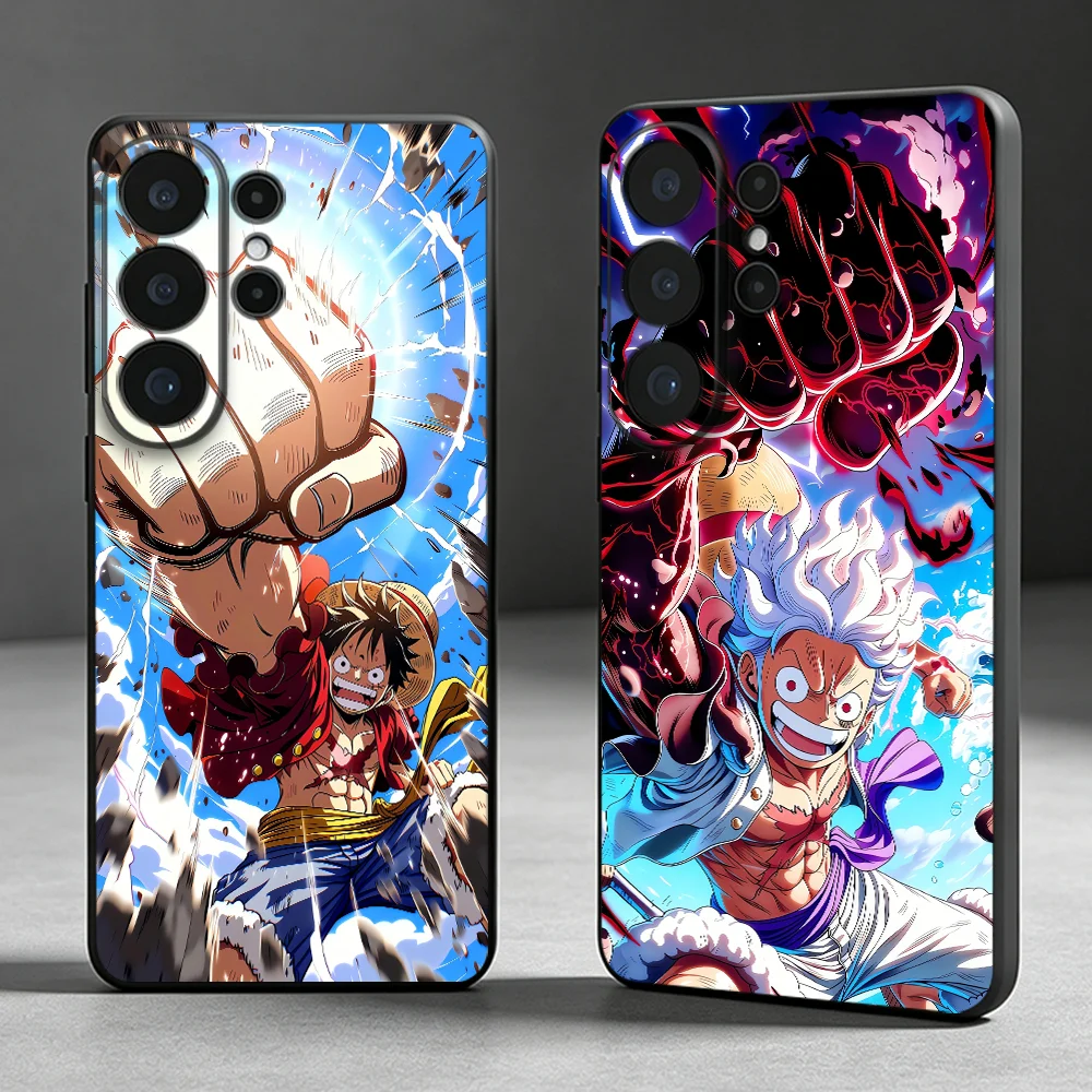 Fifth Gear Nika L-Luffys Phone Cover Case for Samsung Galaxy S26 Ultra S24 S23 S25 Plus S10 S9 S26+ S24+ S25+ S21 FE S20 Note 20