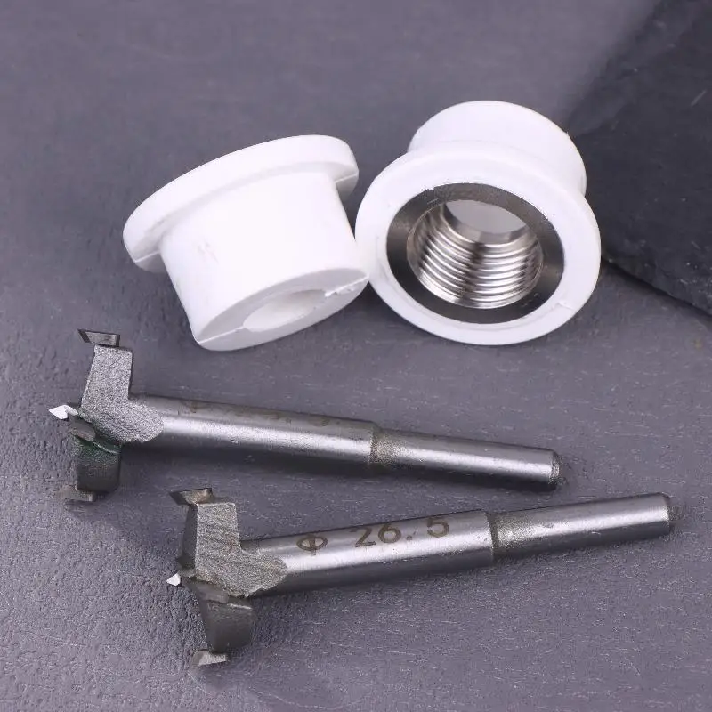 

3/6Pcs 26.5mm Boring Drill Bits Woodworking Fitting For 1/2inch PPR Water Pipes Repair Tools