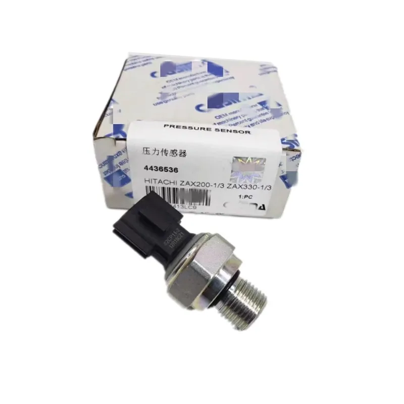 

4436536 For Hitachi ZX110 ZX130 ZX160 ZX250 ZX270-1 ZX120 ZX240 120C 210 135D 210G 220DW 225CLC 380GLC 450DLC Pressure Sensor