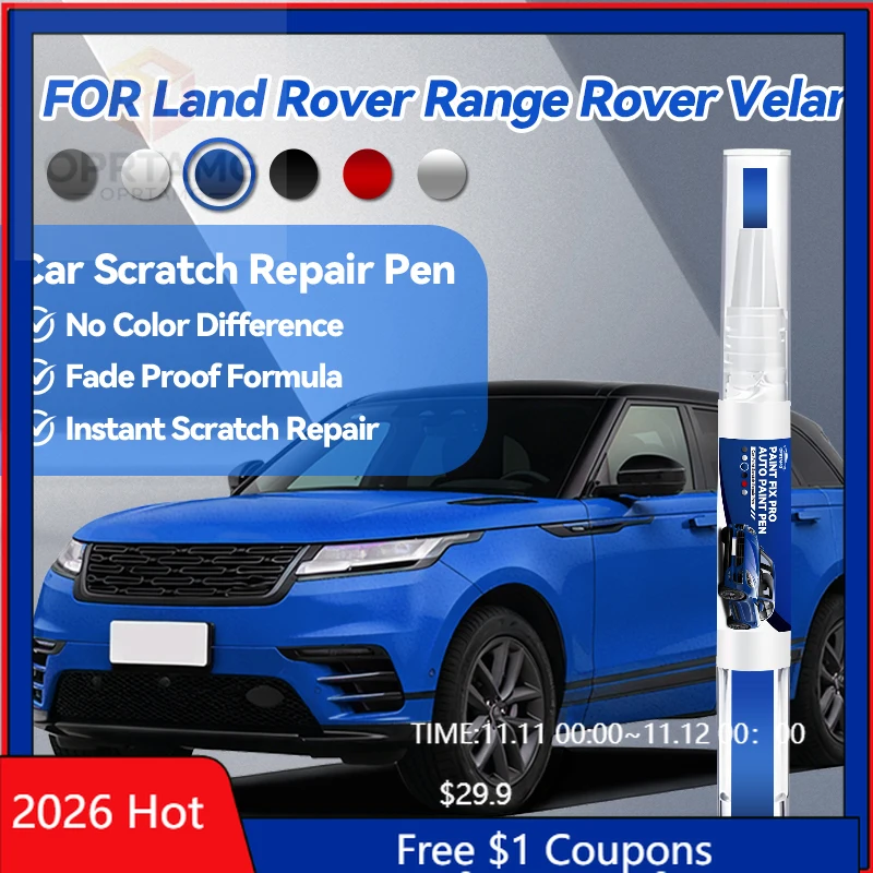 Herramientas de Estilismo Automotriz para Land Rover Range Rover Velar 2017-2025 L560, Lápiz de Reparación de Pintura, Eliminador de Arañazos, Reparación de Arañazos DIY, Accesorios para Auto