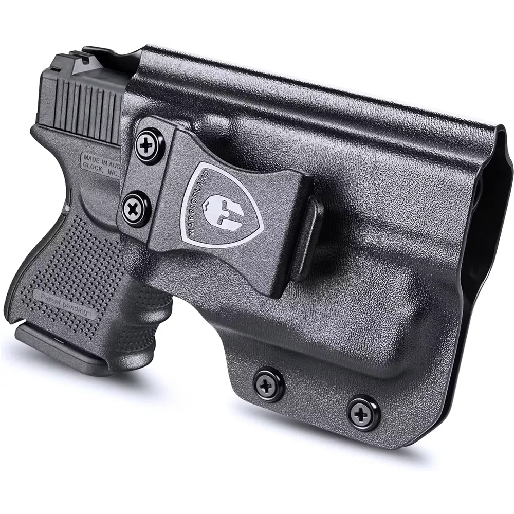 IWB Kydex Holster Custom Fit: Glock 26/27/28/33 Pistol with TLR6 Laser Light Right And Left Incompatible Aiming Device