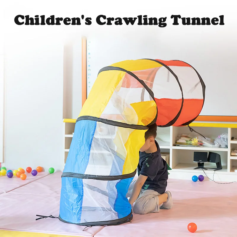 Portable Children\'s Tent Crawling Tunnel Beach Toys Ball Pool Tent Kids Pop-up Tent Indoor Crawling Games Child Play House Tents