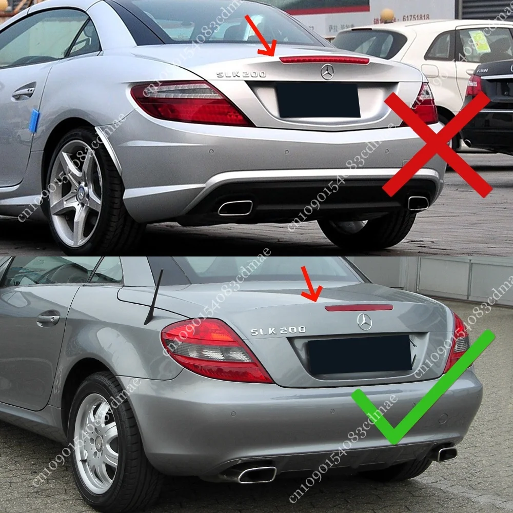 For Mercedes Benz SLK R171 SLK280 SLK300 SLK350 2005-2010 AMG Style Rear Trunk Lid Spoiler Wing Splitter Tail Wing Body Kits