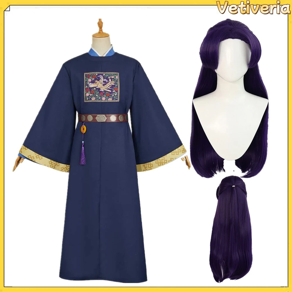 

Jinshi Косплей Костюм Аниме Аптекарь Дневники Маскировка Ролевая Игра Hanfu Одежда Хэллоуин Карнавал Фэнтезийная Одежда для Мужчин