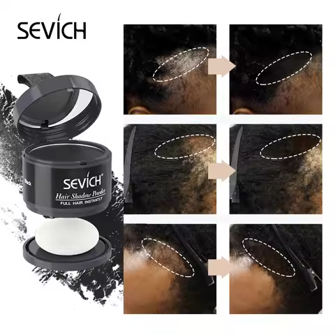 Sevich 8 color Hair Shadow Powder Repair Hair Shadow Hair line Modified Hair Concealer Natural Cover Instant Hair Fluffy Powder
