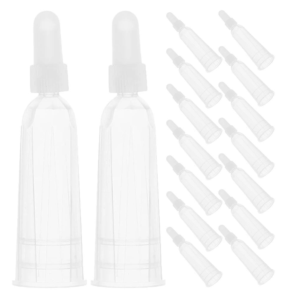 50 Uds. Abridor de ampollas de vidrio, puntas de ampollas de repuesto, tapas dispensadoras de líquido para vial, tapa cuentagotas a prueba de derrames, herramienta química de laboratorio