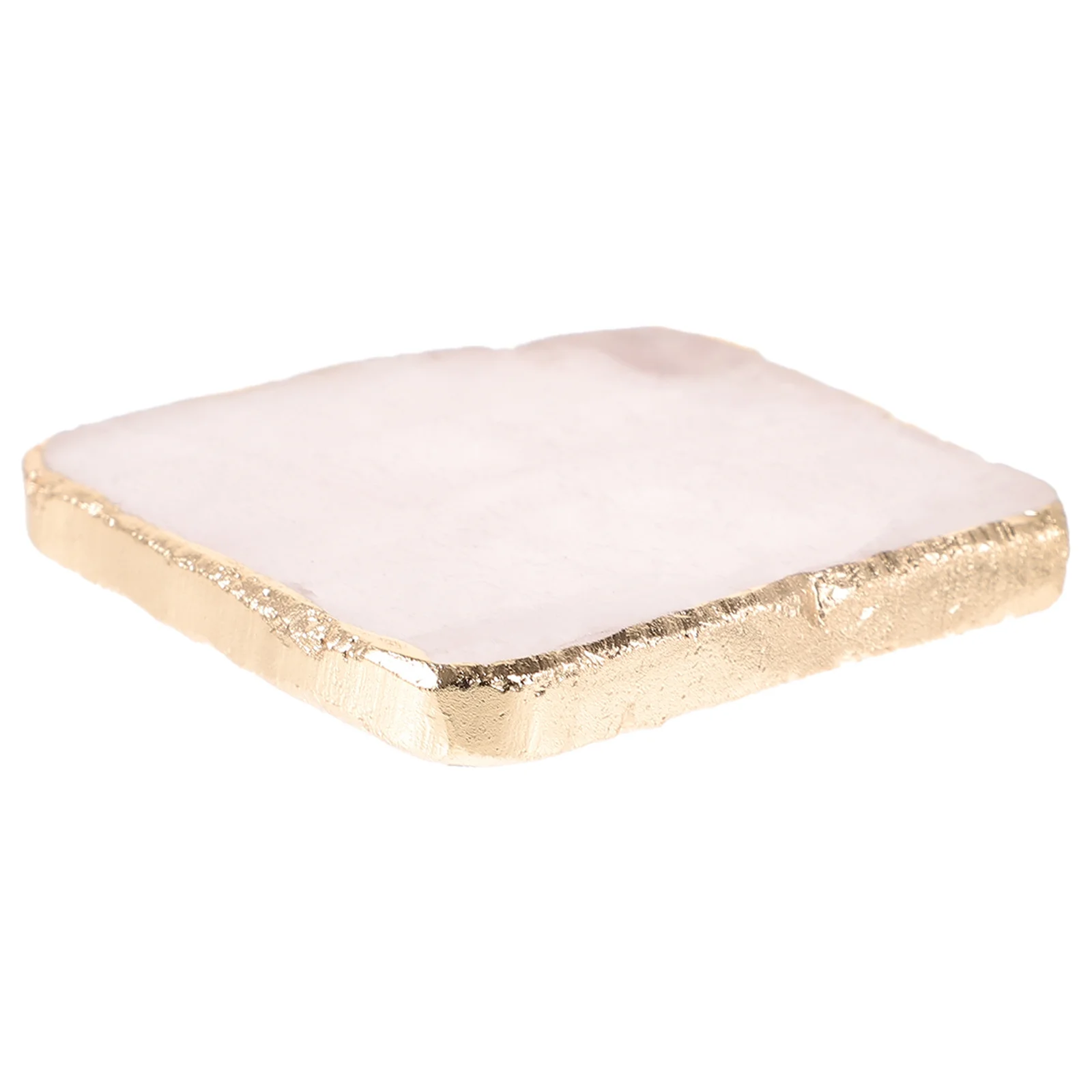

Natural Pink Crystal Coaster Delicate Premium Cup Mat for Home Decor Tableware Insulated Reusable Placemat Drink Holder