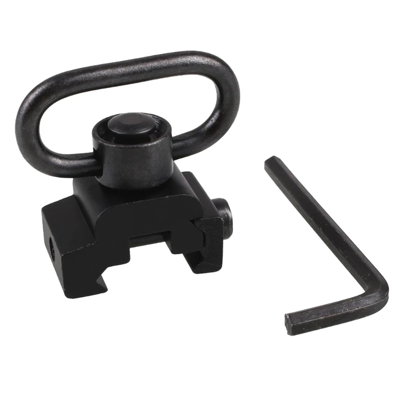 

QD Sling Swivel Mount for 2 Point Traditional Sling, QD Sling Swivel Attachment Fit on 20mm Weaving Rails