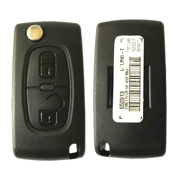 

For Original Citroen Remote key 2 buttons CE0523 PCF7941 E33C1002 ASK CN016038