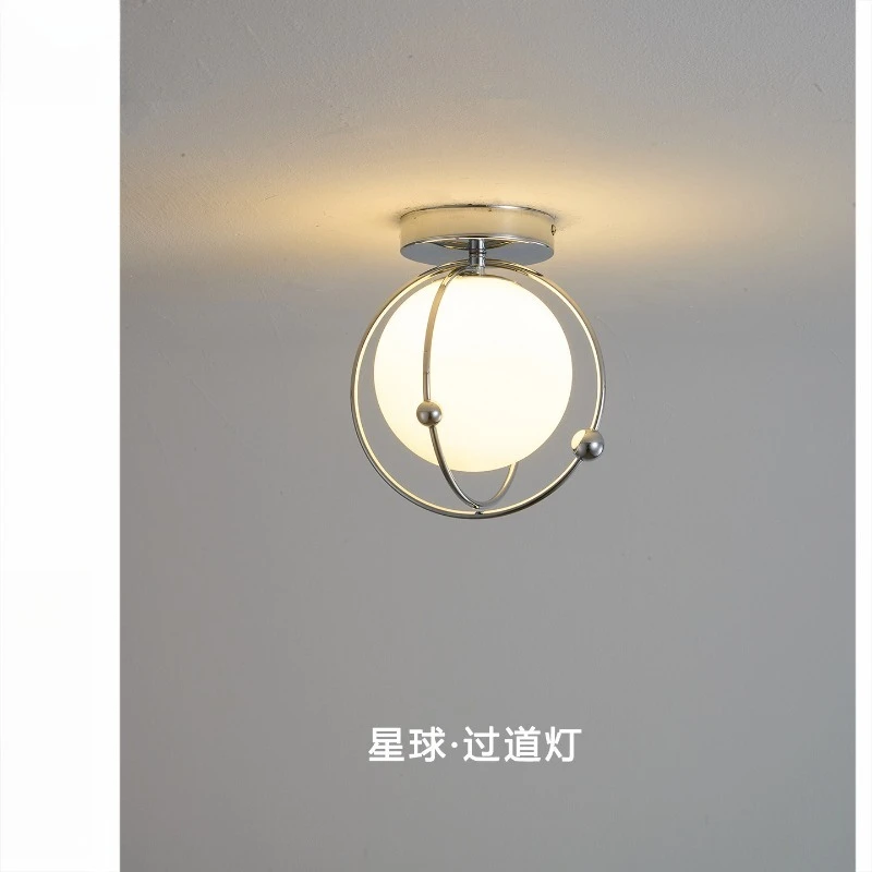 Aisle planet ceiling light, corridor entrance light medieval cream advanced balcony light
