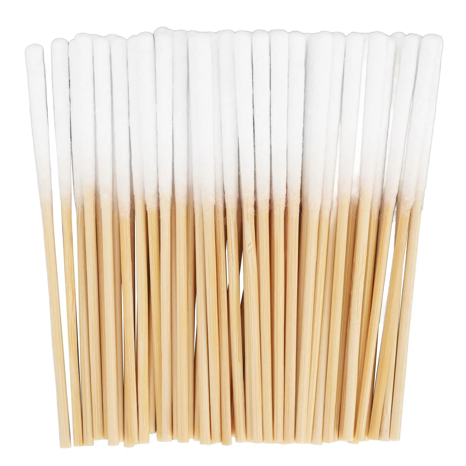 8cm 60PCS Soft Tip Cotton Swabs with Wooden Handles - Multipurpose Thick  Tipped Applicators