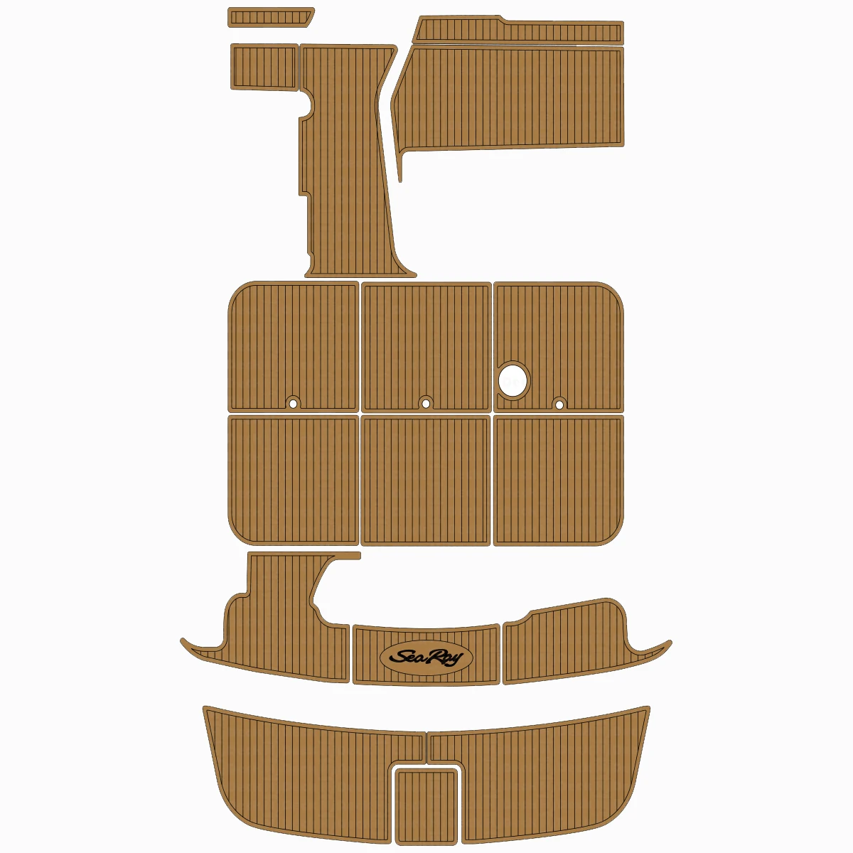 

Premium EVA Anti-Slip Boat Deck Mat For 1997 Sea Ray Sundancer 370 Weatherproof Wear-Resistant Marine Pad