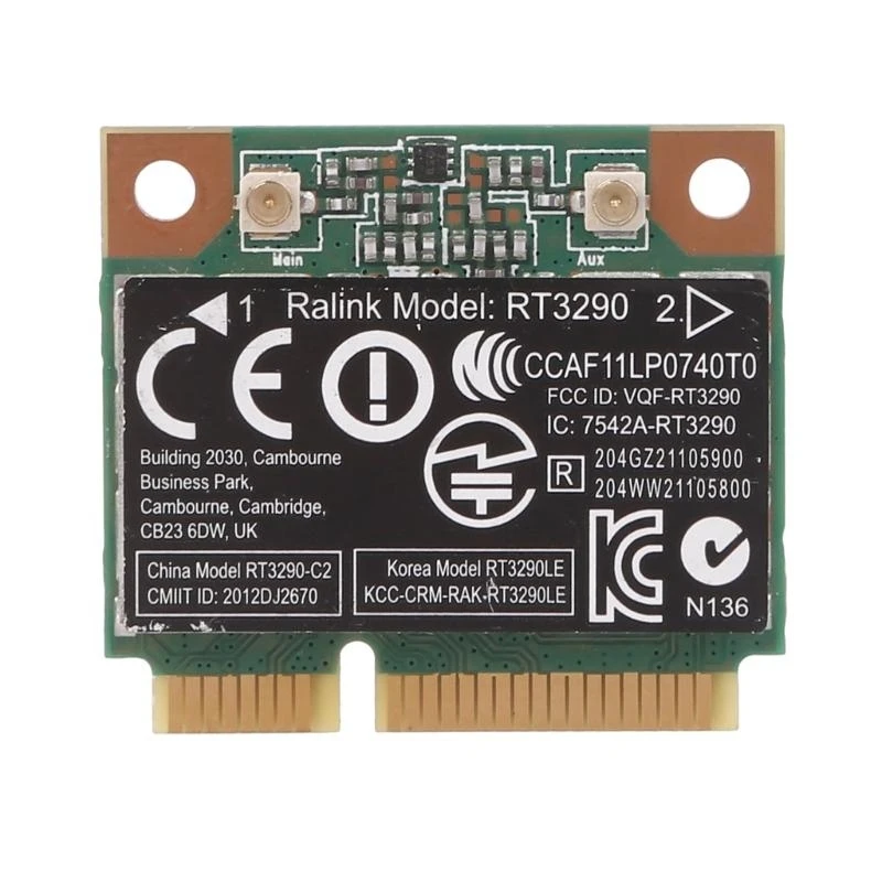 150mbps 반 미니 PCI-E WIFI WLAN + 호환 CQ58