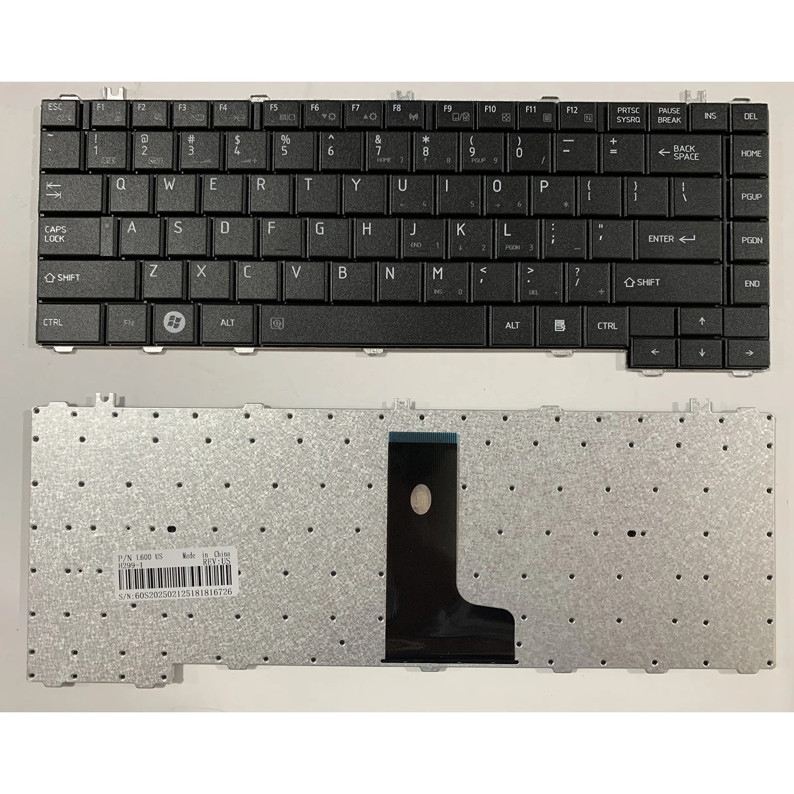 

Laptop keyboard US Layout for Toshiba Satellit C600 C600D C645 L600 L600D L630 L640 L645