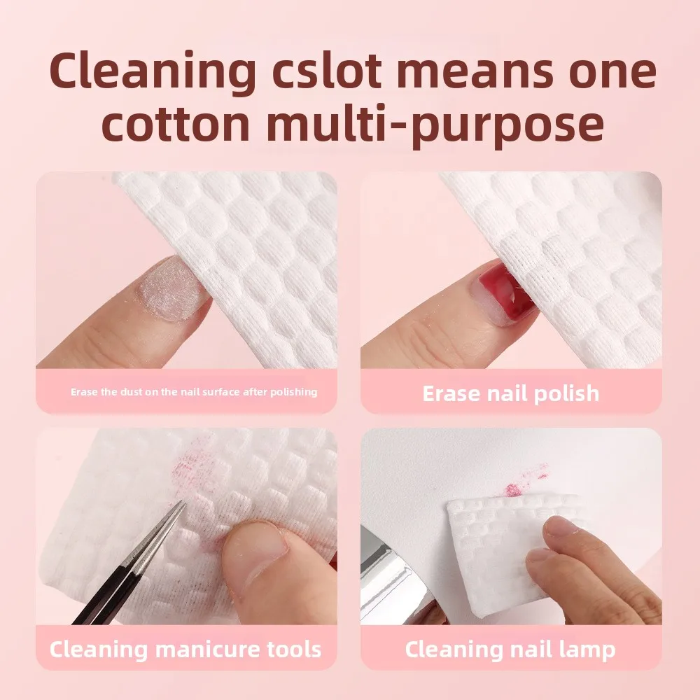 UV Gel Nagel Tipps Polish Remover Reiniger Lint Papier Pad Nagel Baumwolle Tücher Einweichen Nail art Reinigung Maniküre Werkzeuge 200/500 Teile/satz