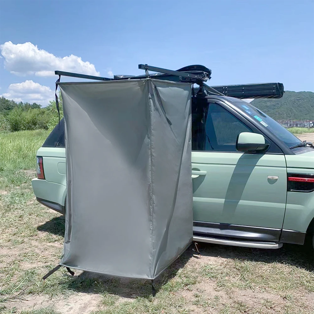 

Aluminum Frame Car Side Outdoor Bath and Toilet Shower Tent for Camping Portable Camp Shower Tent
