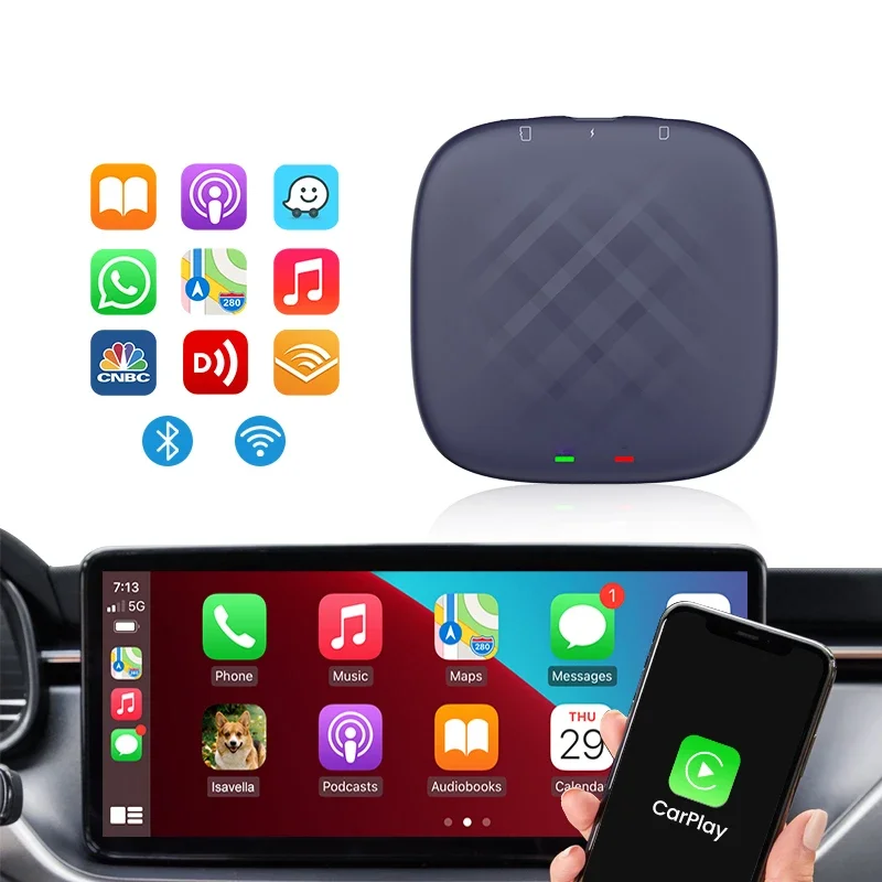 

CPC200 Tbox PLUS 4GB 64G 8 Core Android 13 Wireless Android Auto Carplay Multimedia Smart Ai Box carlink box car play