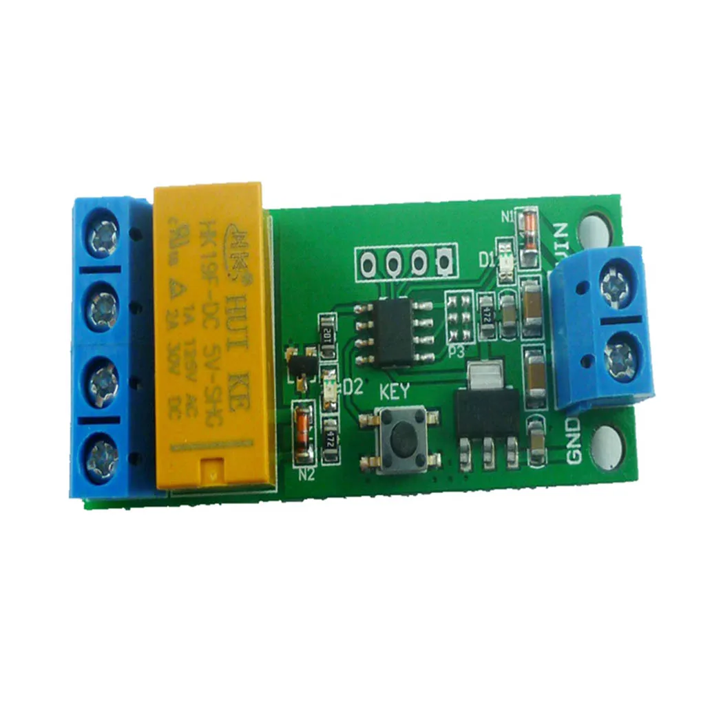 

DC 5V-12V Motor Reversible Controller Time adjustable Delay Relay Switch 2A Drive Current 5000s 0.1setp