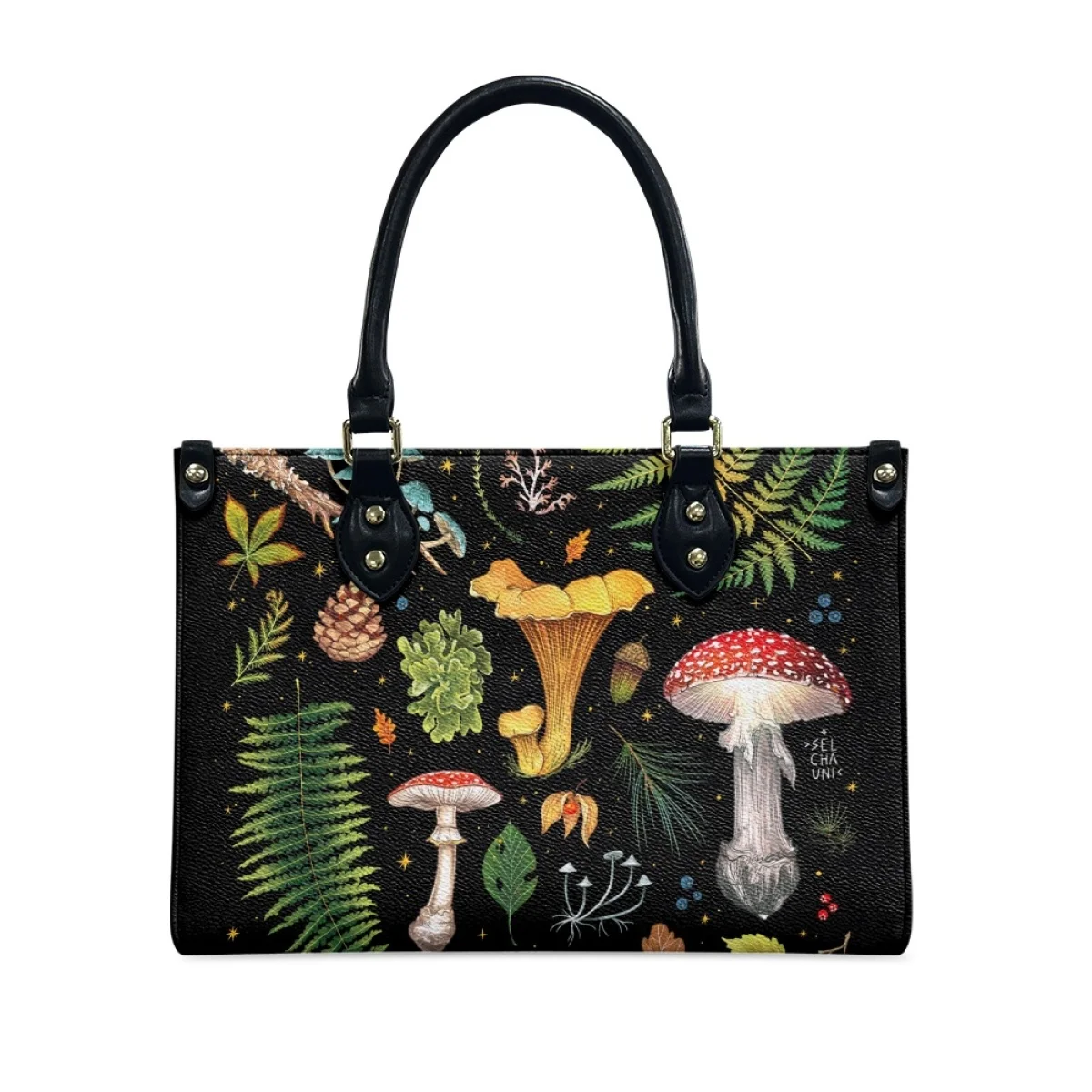 Borse da donna a fungo borsa a tracolla in pelle di lusso per ragazze giovanili borse a tracolla da strada moda Casual femminile donna Bolsa Mujer 2024