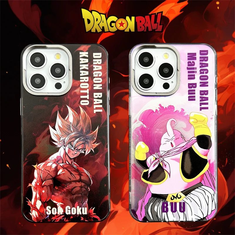 Luxury D-Dragon Ball Z Anime G-Goku Blu-ray Phone Case For Apple iPhone 15 14 13 12 11 Pro Max Shockproof Bumper Cover Funda