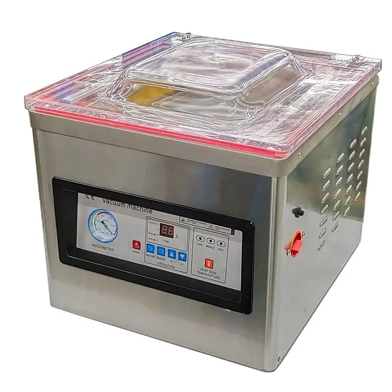 Commercial Tea Seafood Vacuum Packaging Machine Meat Cooked Food Vacuum Packaging Machine