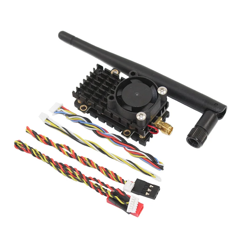 Transmissor FPV de Longo Alcance para Fotografia Aérea, Veículos de Asa Fixa, Máquina Quadcopter Cross, Alta Potência, 2W, 2000MW, 5.8G