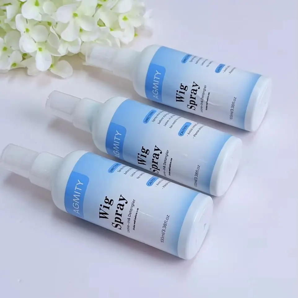 100ml Hair Care Liquid for Wigs, Anti-Frizz, Anti-Static Hair Spray, Smooth and Easy to Comb, Protects Wigs view 6